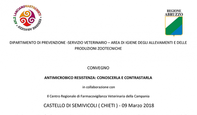 9 Marzo 2018 – Chieti: Antimicrobico resistenza: conoscenza e contrastarla