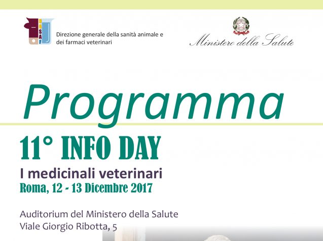 Infoday 2017 “I Medicinali Veterinari”